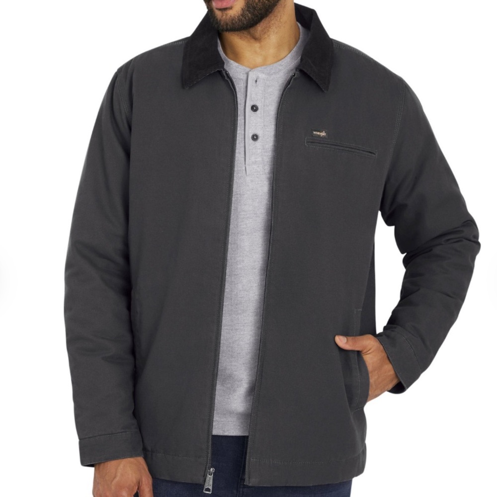 Wrangler Men’s Canvas Work Wear Jacket Size Medium